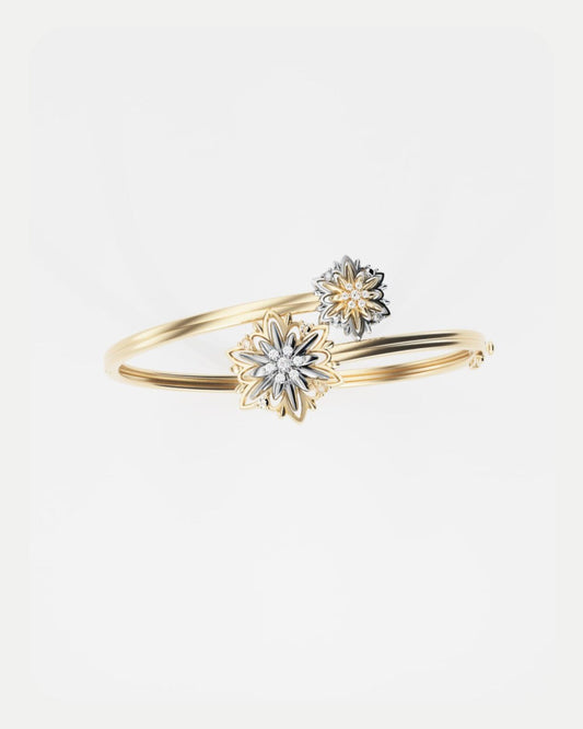 Gold Bracelet Edelweiss