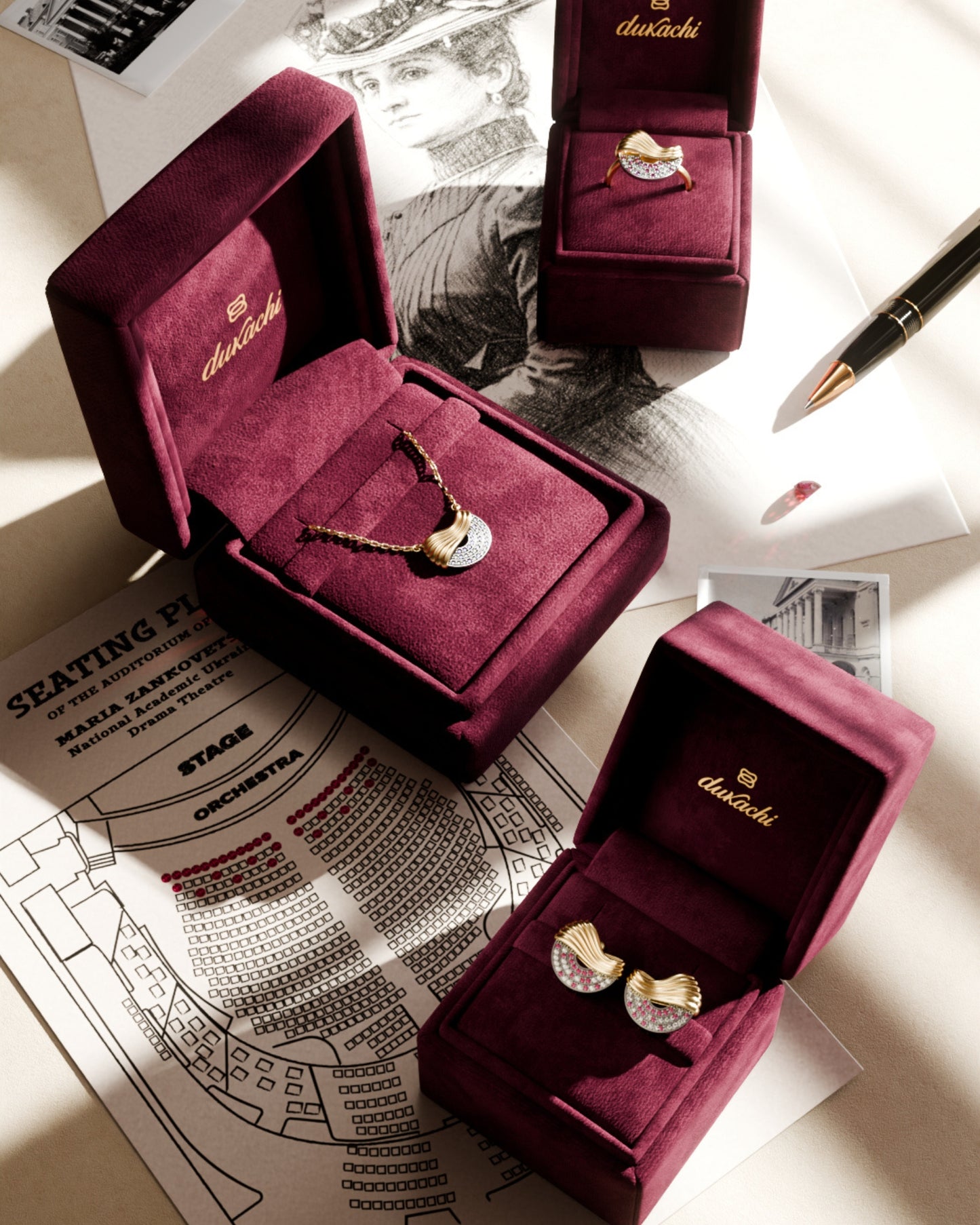 Gold Necklace Maria (MINI)