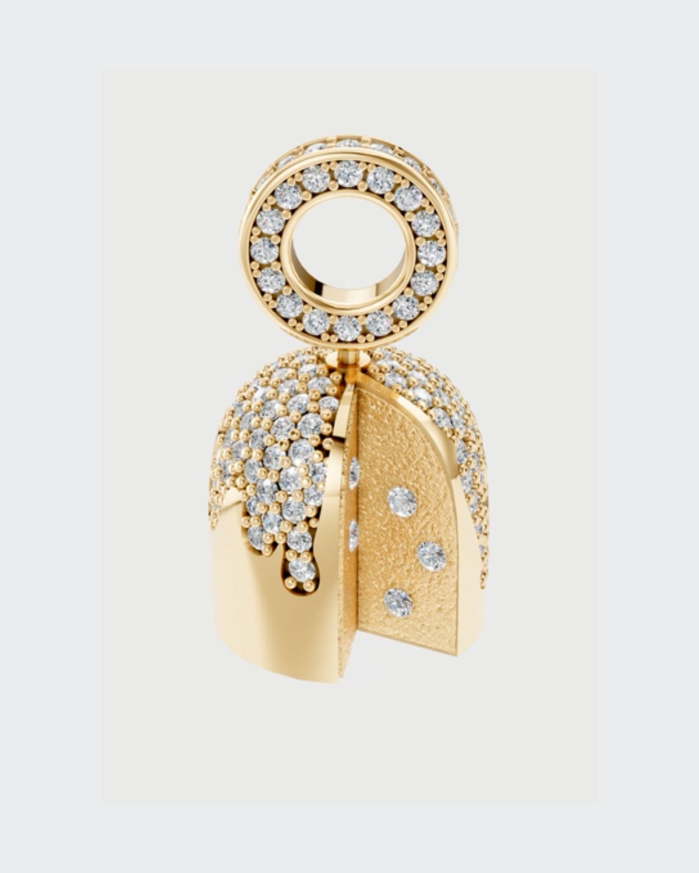 Gold Bread Pendant