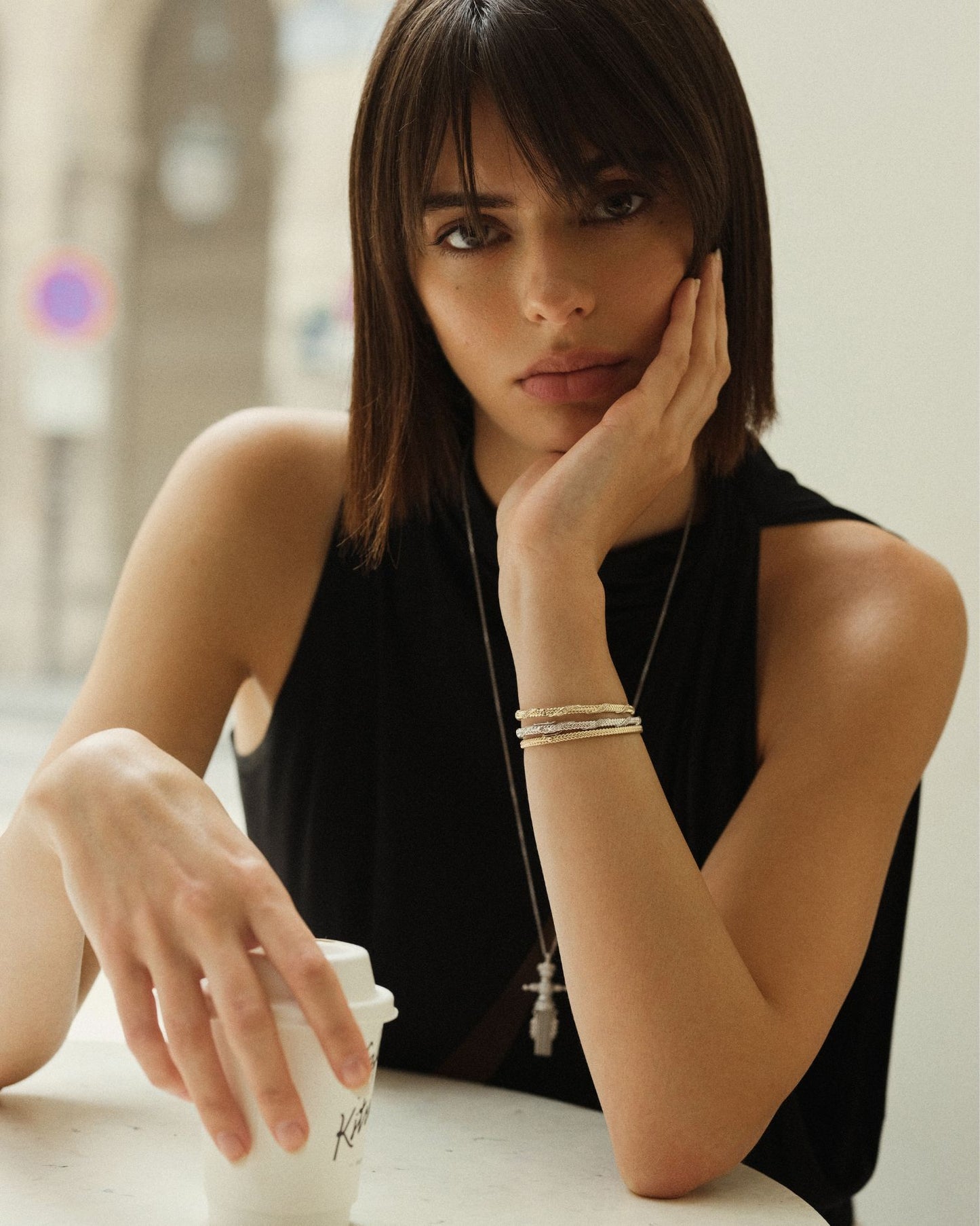 Gold Bracelet Spikelet mini
