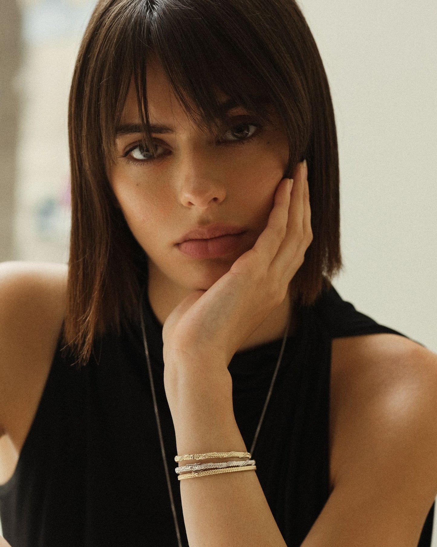 Gold Bracelet Spikelet mini