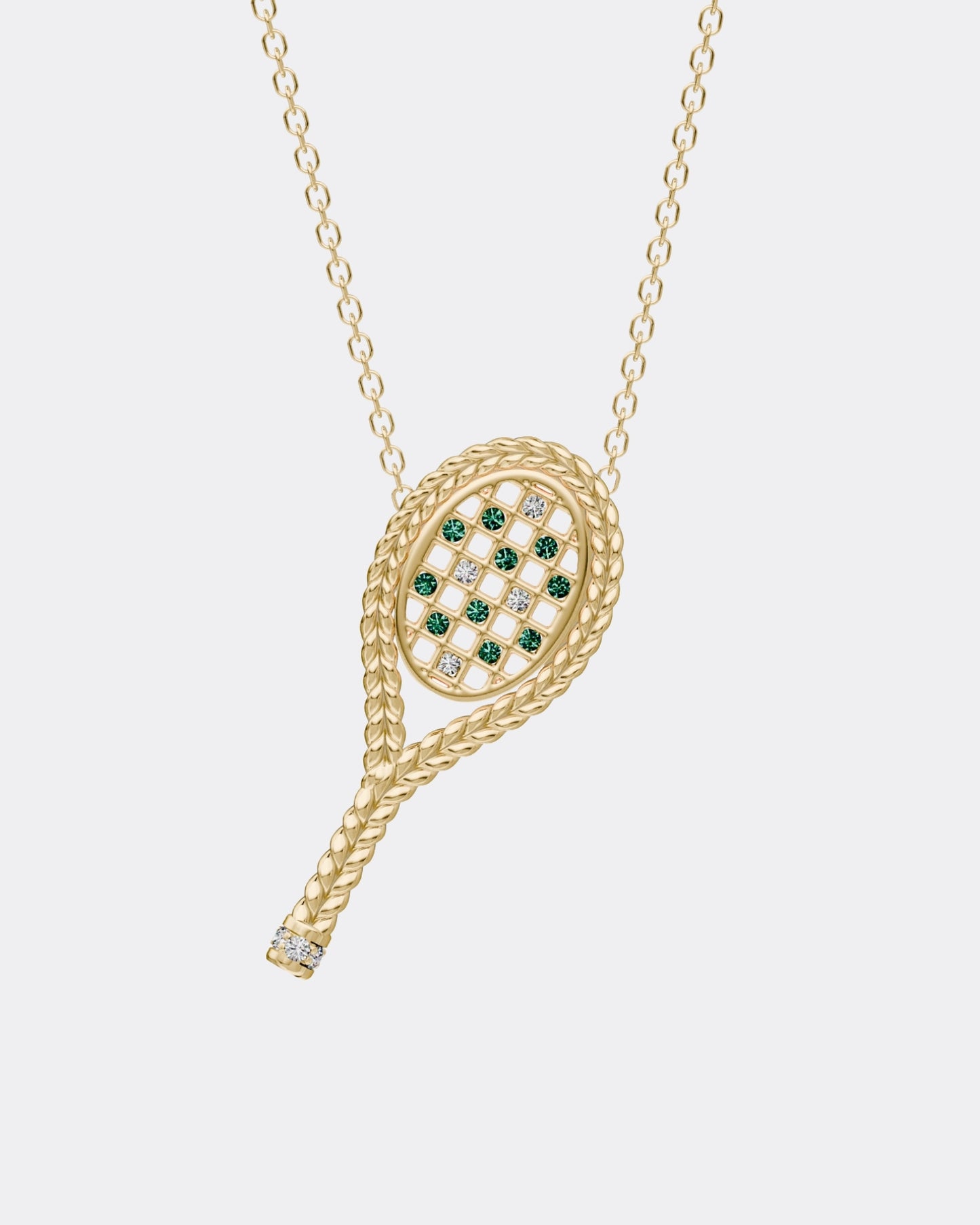 Tennis Pendant · Grass Court