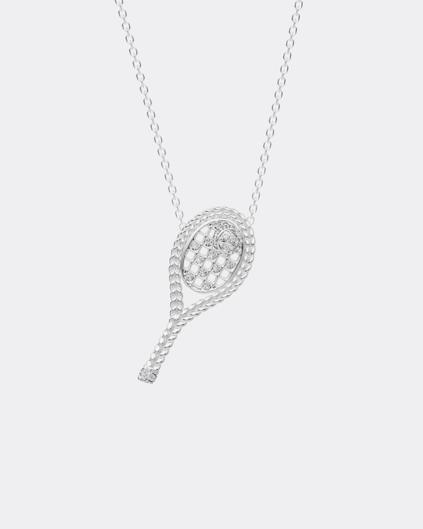 Tennis & Ball Pendant