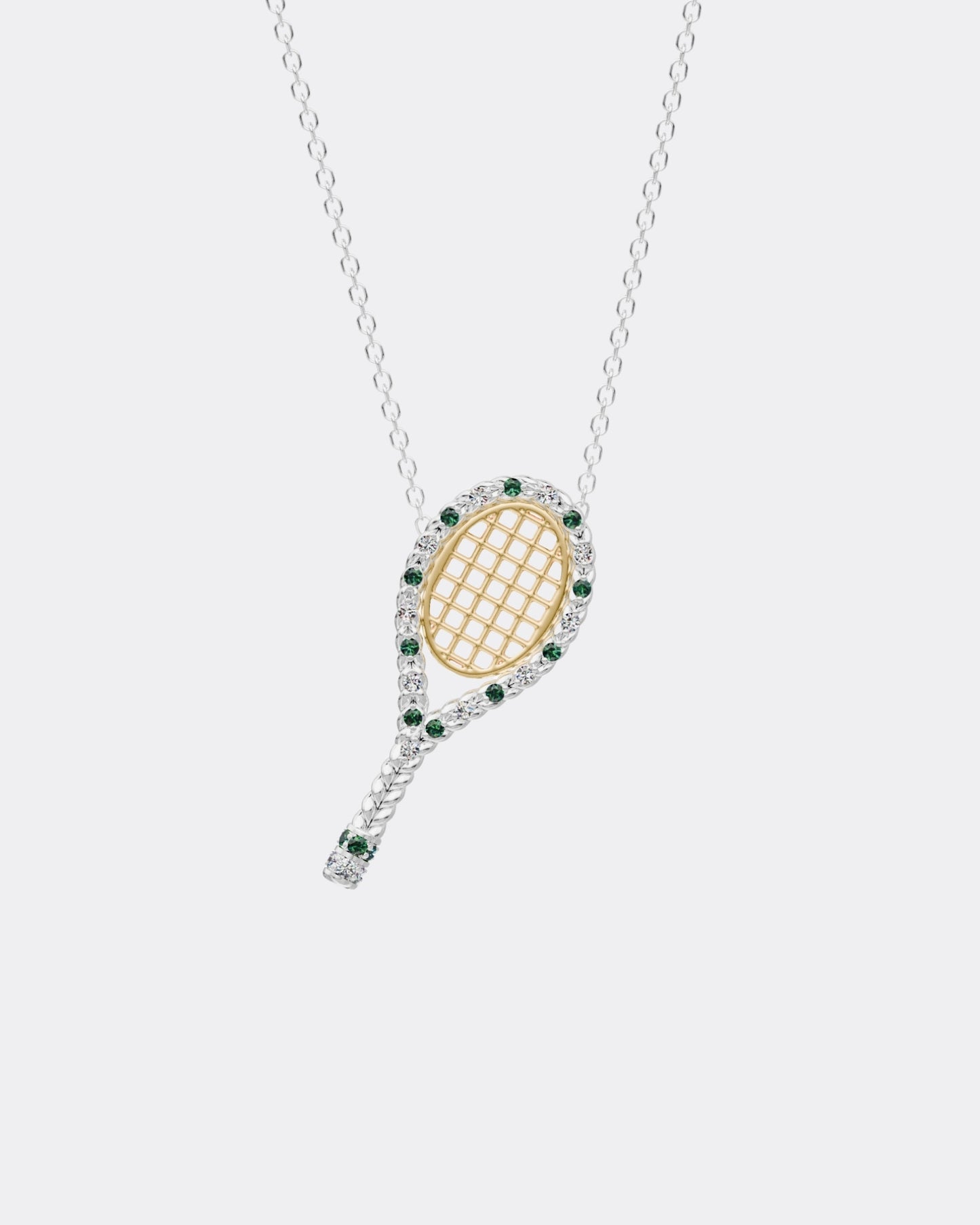 Tennis Pendant · Grass Court