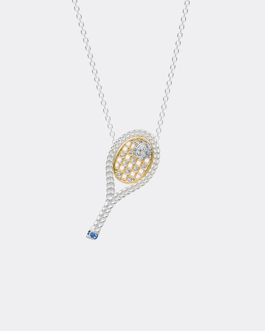 Tennis & Ball Pendant