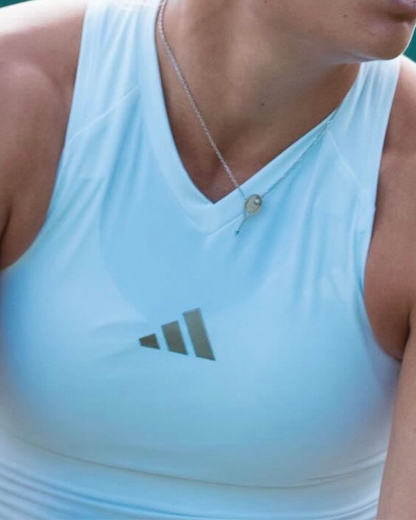 Tennis Pendant · Grass Court