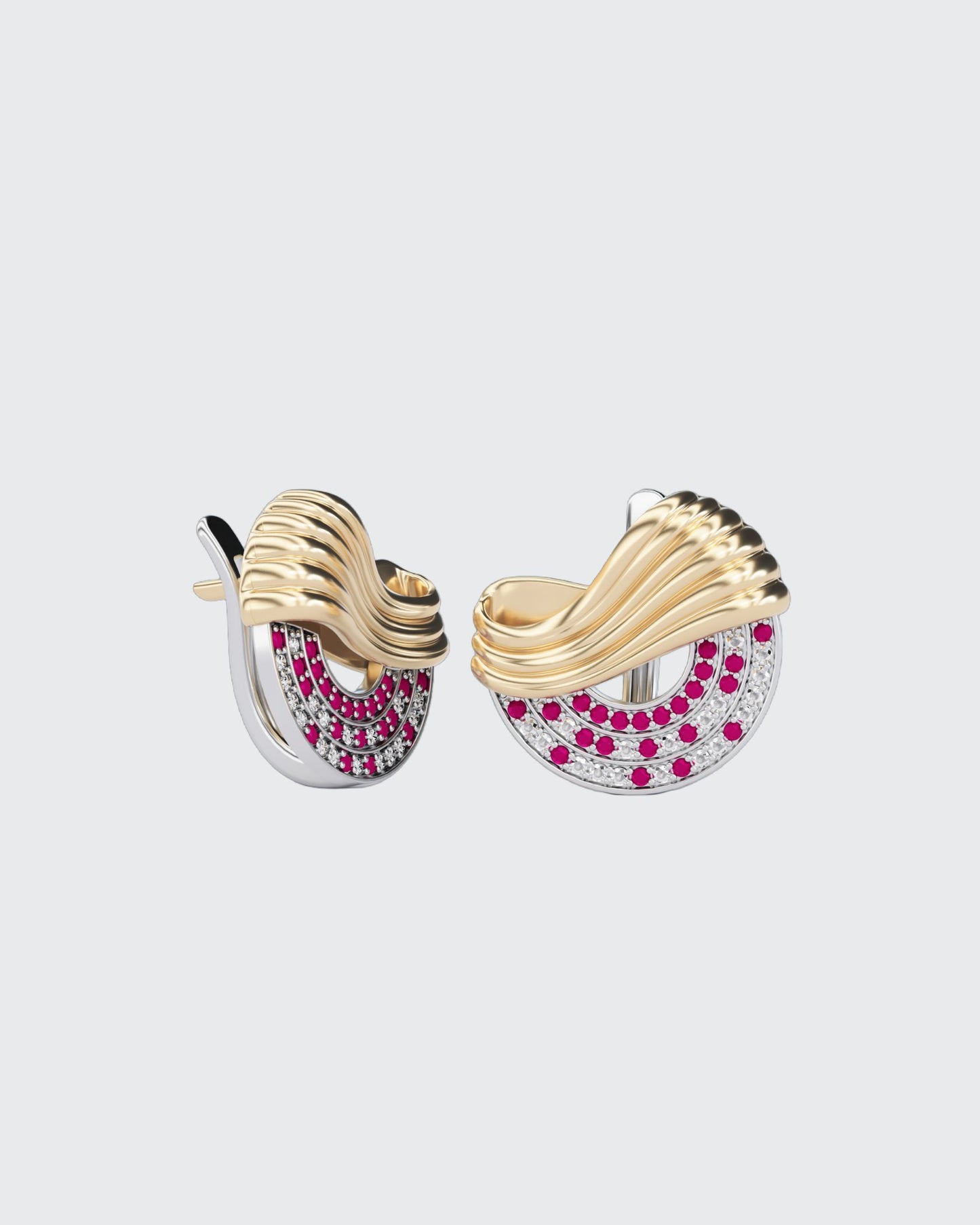 Gold Earrings Maria
