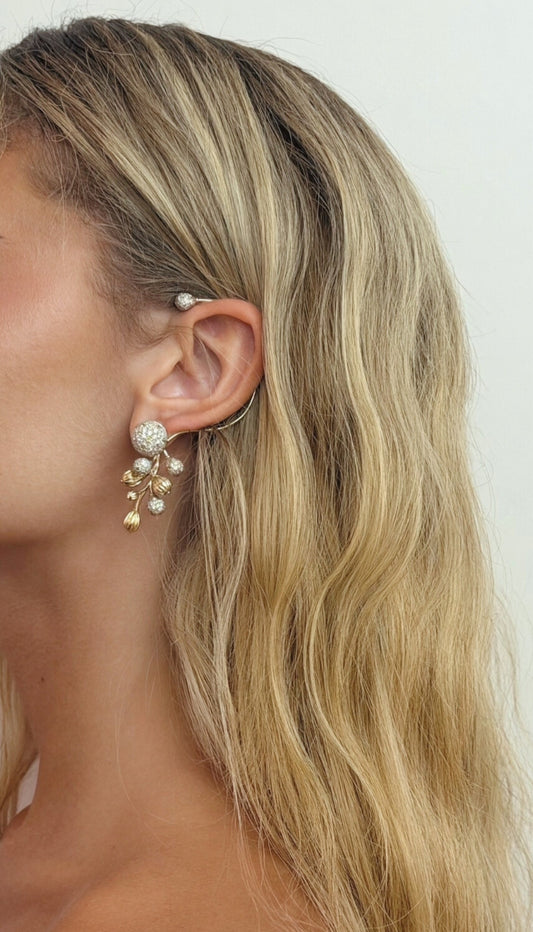 Gold Mimosa cuff