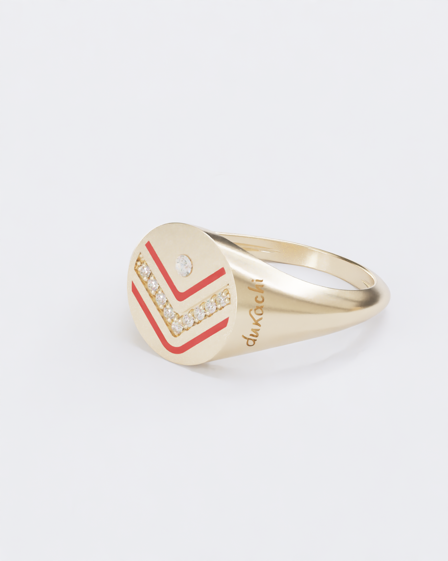 Colors of roots Signet Ring
