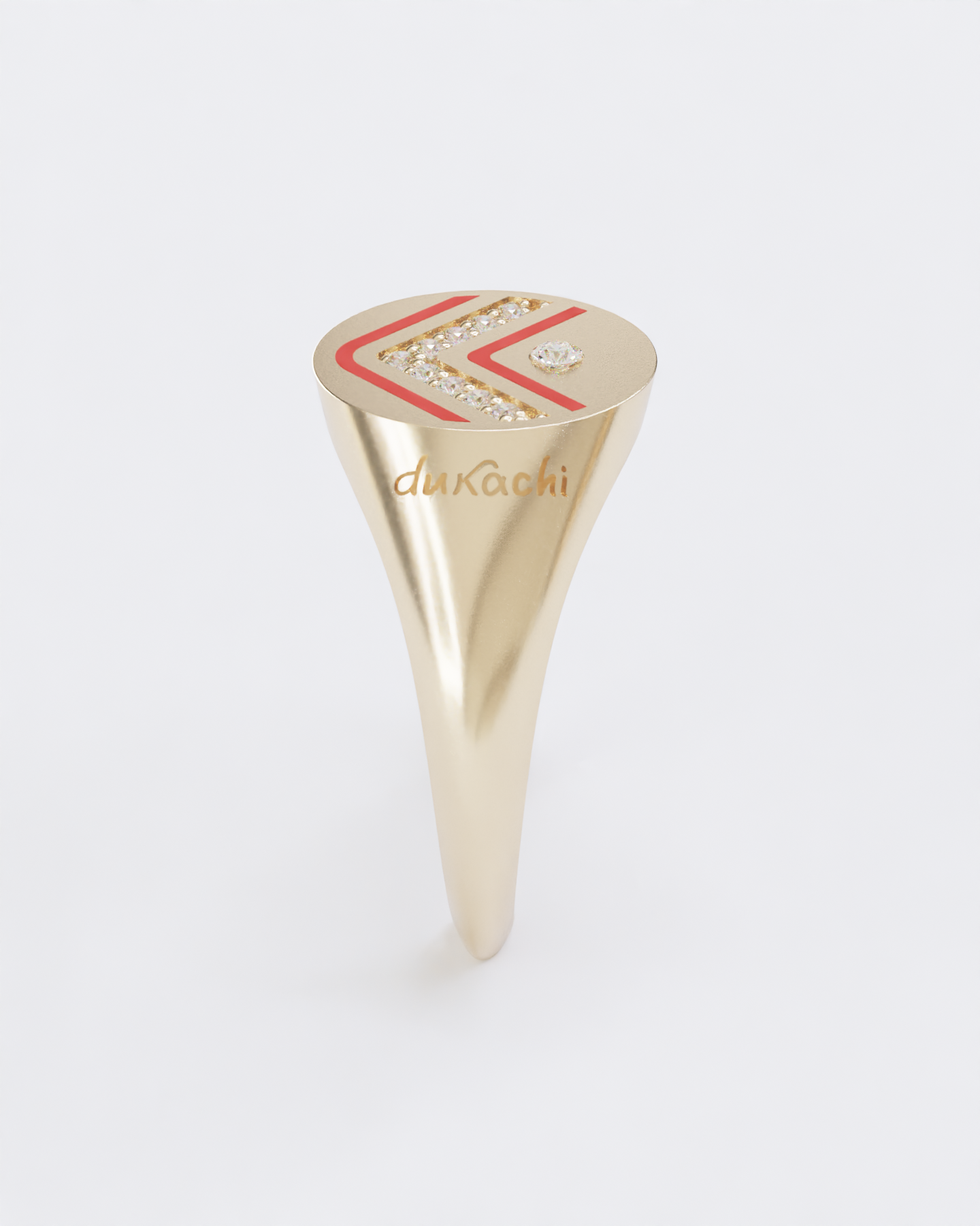 Colors of roots Signet Ring