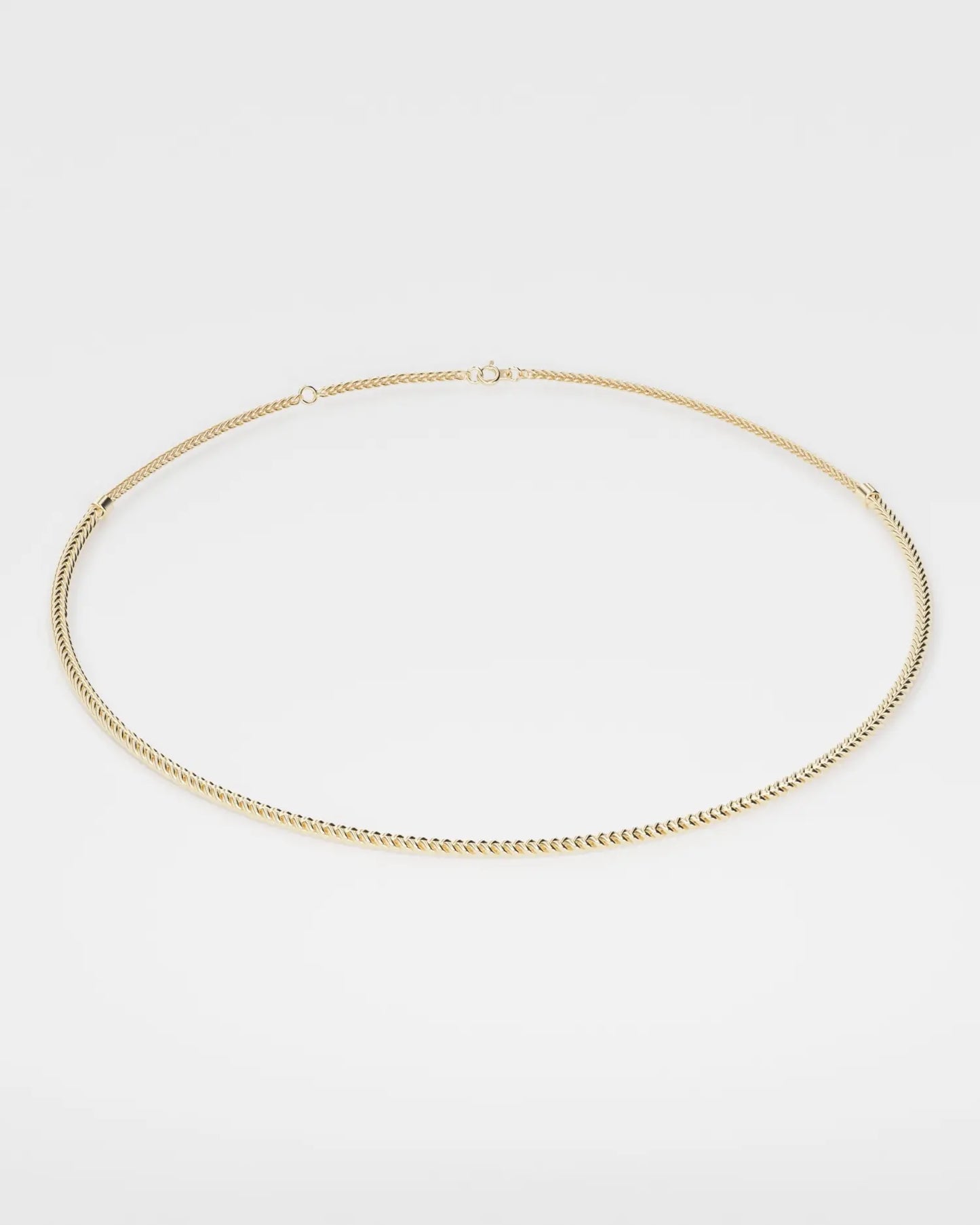 Gold necklace Spikelet mini