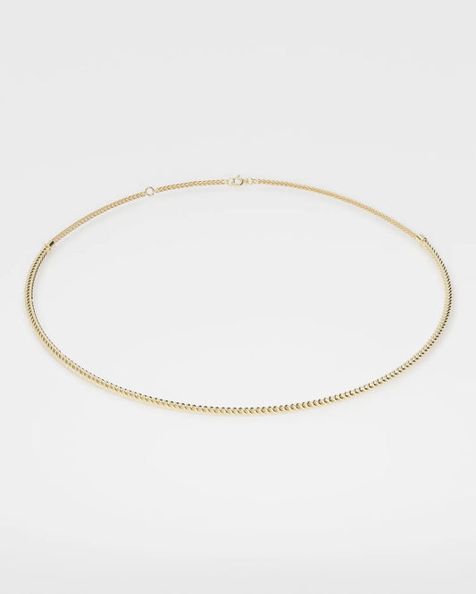 Gold necklace Spikelet mini