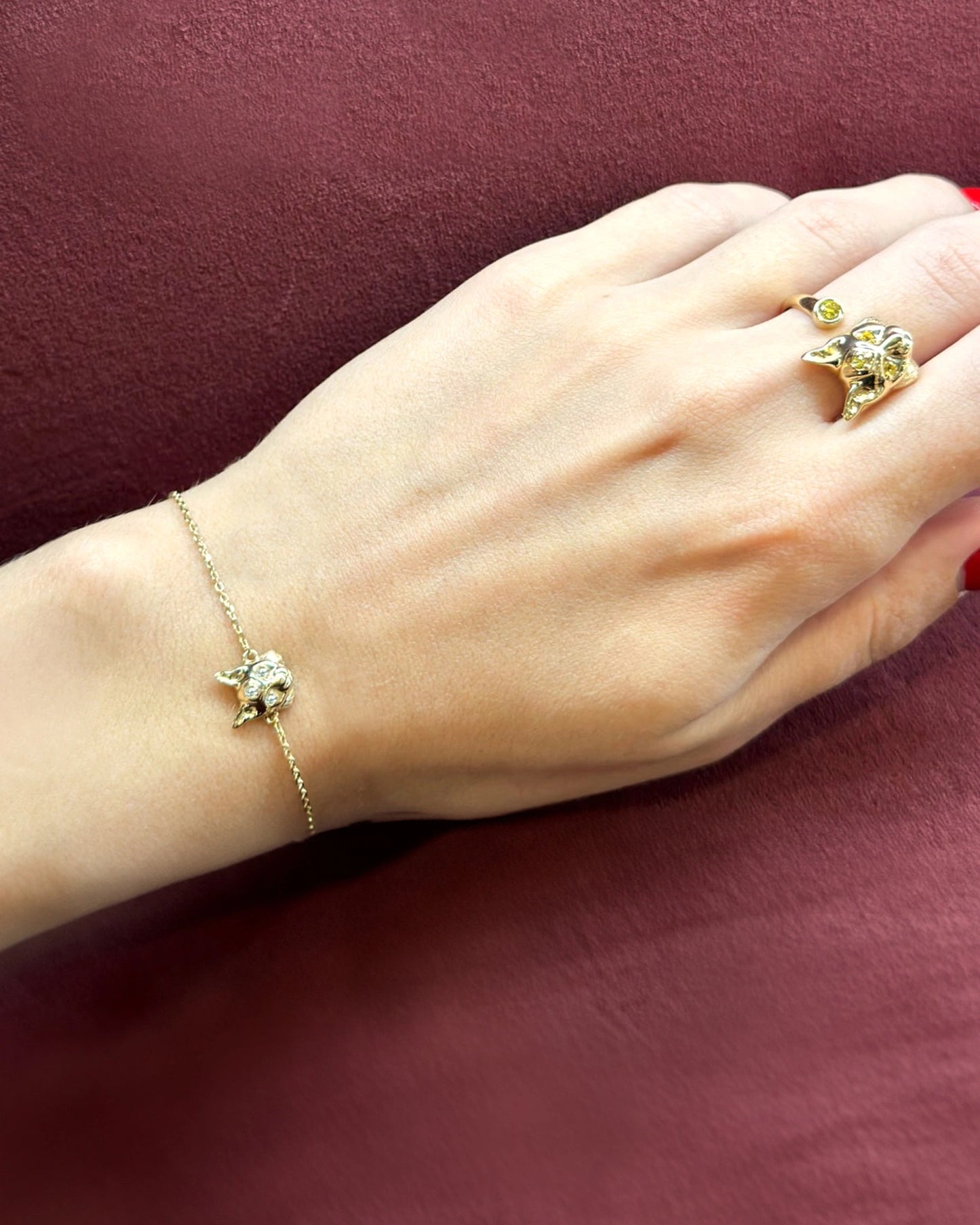 Gold Bracelet Lynx Mini