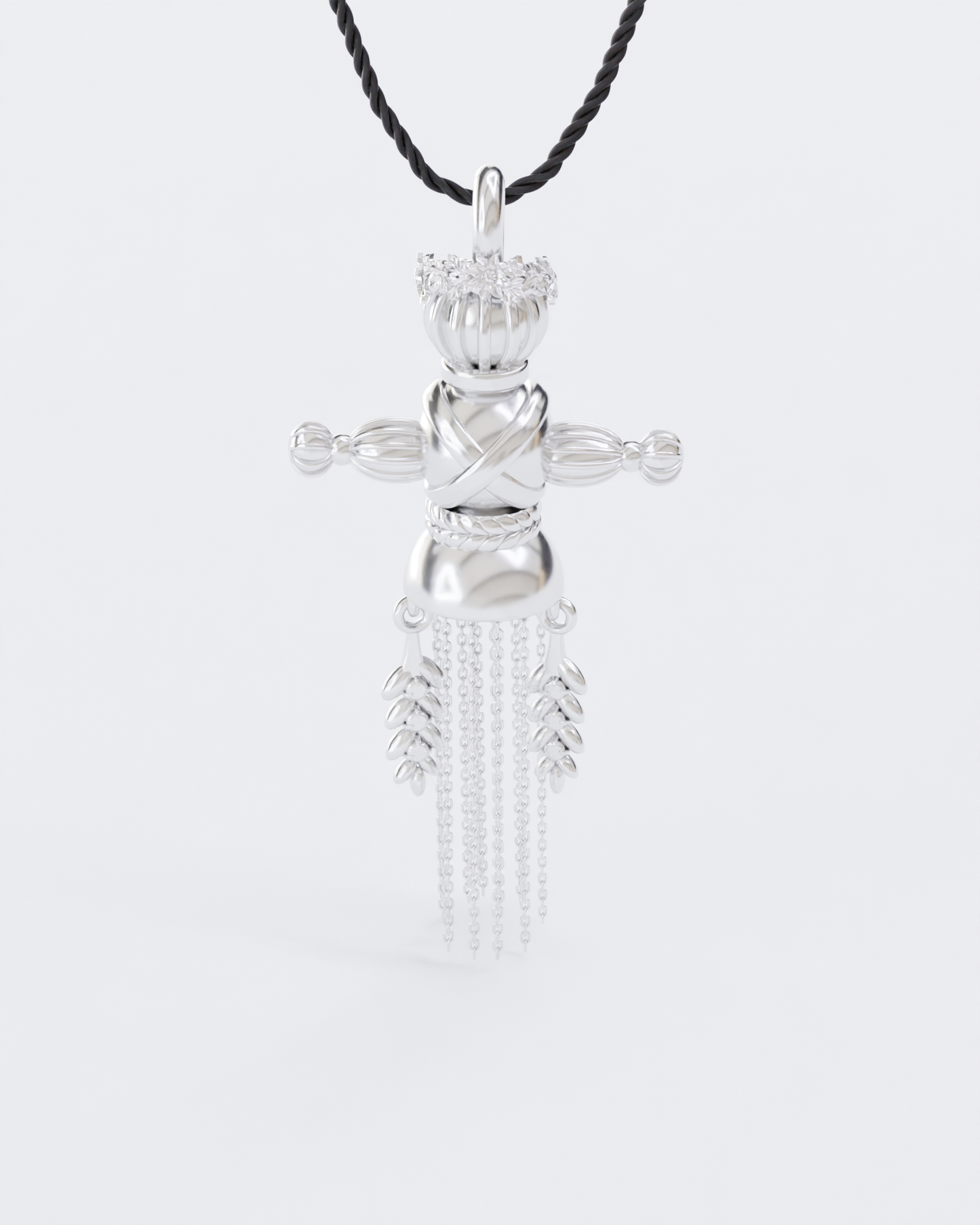 Lucky Charm Doll Wreath pendant