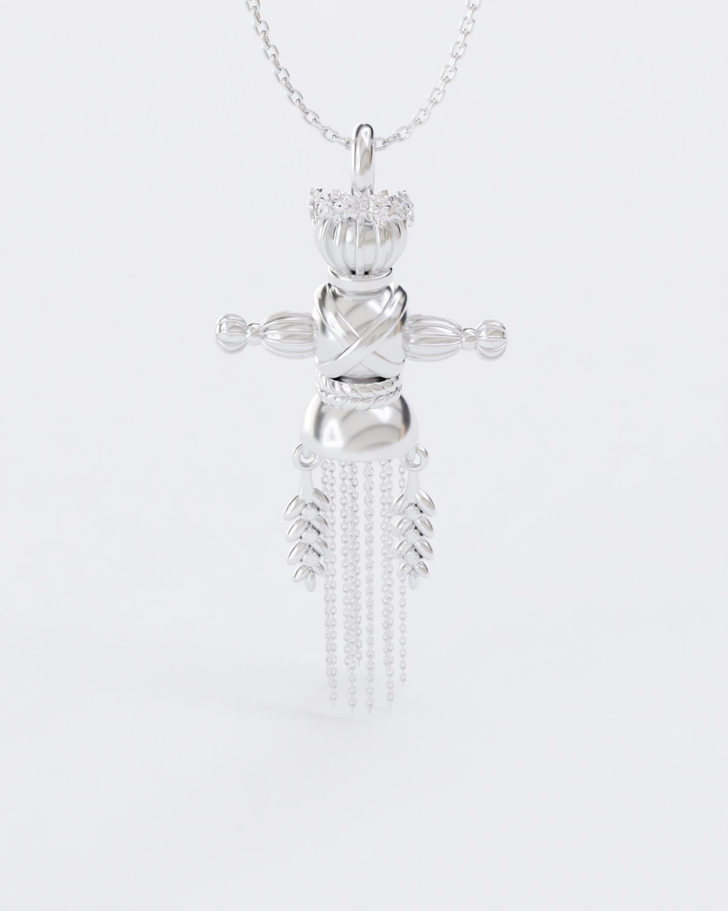 Lucky Charm Doll Wreath pendant