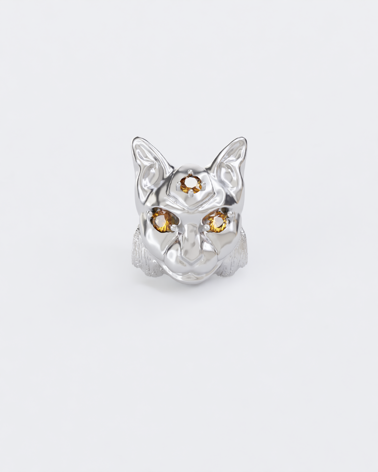 Gold brooch Lynx